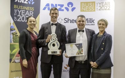 Kaipak breaks the mould at the ANZ Business of the Year Award for Excellence in Manufacturing 2022.
